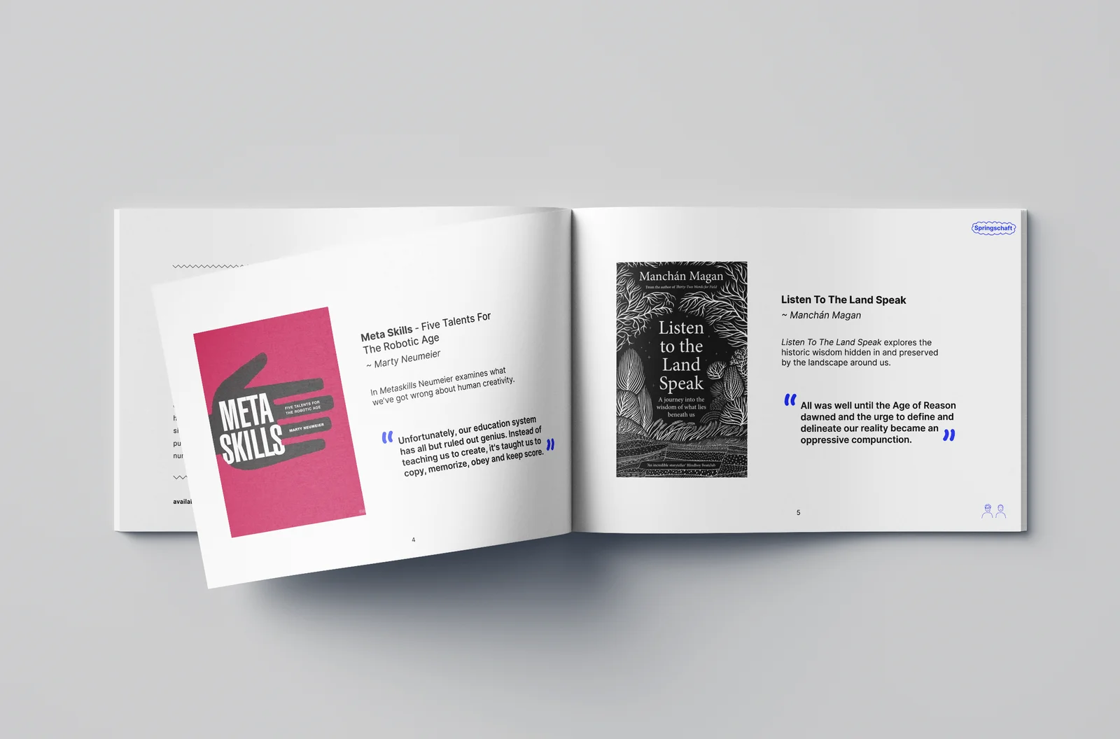 The design sources booklet.